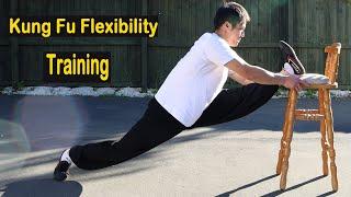 Shaolin kung fu wushu flexibility training - Side Splits Tutorial