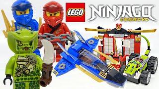 LEGO Ninjago Legacy Storm Fighter Battle review! 2020 set 71703!