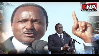 "I CONDEMN ABDUCTIONS!!! RUTO MUST STOP THIS. NO PLEASE, BUT YOU MUST STOP!!." KALONZO COMANDS.