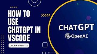 Fix your bug with ChatGPT.How to use  ChatGPT in Vs code .