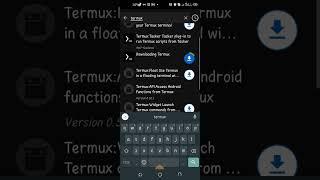 2  Downloading Termux from FDroid