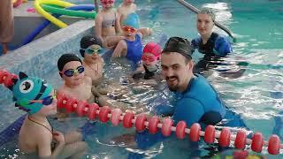 Детские соревнования по плаванию в бассейне "Antares Swim Kids"