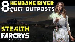 Liberate All Cult Outposts (Undetected) in Henbane River. Location & Stealth Liberation | Far Cry 5