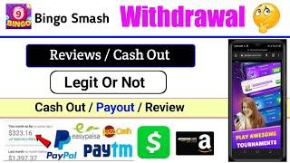 Bingo Smash Cash Out - Bingo Smash App Reviews - Bingo Smash App Legit Or Not - Bingo Smash Payout