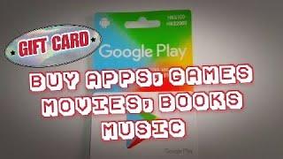 How to Use Google Play Gift Card for Purchase