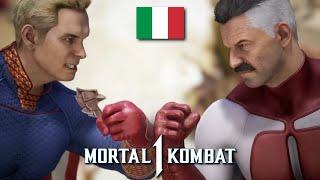 MORTAL KOMBAT 1 (ITA) - Dialoghi: Patriota VS Omni-Man