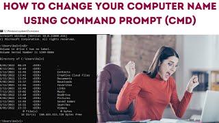 How to change your Computer Name using Command Prompt (cmd) | How to change computer name with CMD