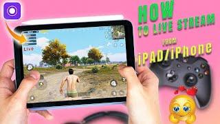 How To Live Stream From iPad or iPhone on YouTube Best PUBG  Gaming Streaming App for iPhone