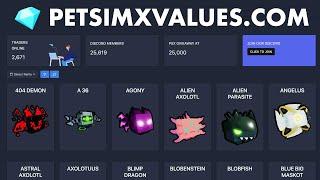 Pet Simulator X Value List 2022 | PetSimXValues.com