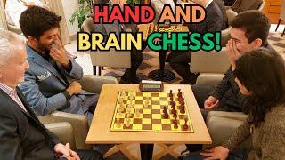 Epic Hand and Brain Chess! Gukesh + Purnoch vs Nodirbek + Amruta | Prague Chess Festival