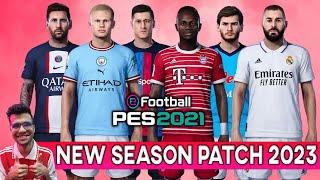 PES 2021 | NEW SEASON PATCH 2023 - OFFICIAL EVOWEB PATCH V1