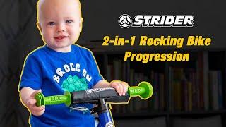 From Rocking to Riding Just Like That - Strider 2-in-1 Rocking Bike