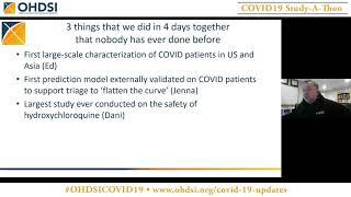 OHDSI COVID-19 Study-A-Thon • Global Closing Call