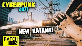 Cyberpunk 2077 Katana "BYAKKO" PS5 Gameplay Next-Gen Update | 4K 60FPS