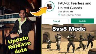 Faug Game 5vs5 Mode Update Release Date | Faug Game Update | Faug Game Latest News | Faug Game