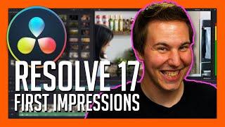 RESOLVE 17 - First Impressions & Cool New Features in DaVinci Resolve 17 Beta