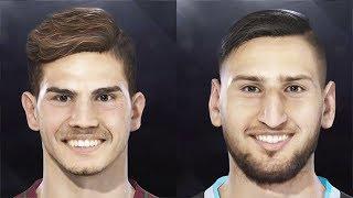 PES 2018 Data Pack 2 - All Face Updates Shown So Far