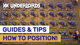 HOW TO POSITION GUIDE! Guides & Tips!  | Dota Underlords