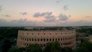 The Colosseum, Rome (Drone 4K) 