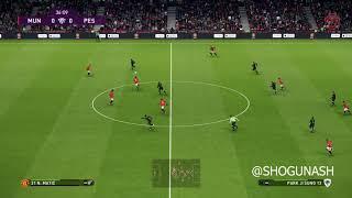 I PLAYED PES2020 ON MAX DIFFICULTY - PES2020 GAMEPLAY - MANCHESTER UNITED VS PES 2020 LEGENDS!