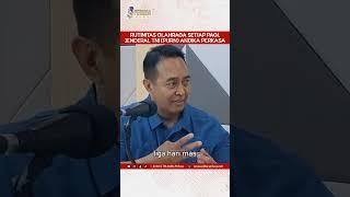 Rutinitas Olahraga Setiap Pagi Jenderal TNI (Purn) Andika Perkasa