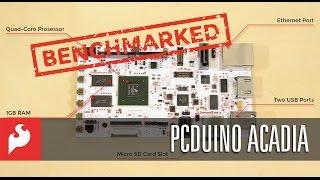 SparkFun Benchmark: pcDuino Acadia