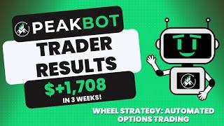 PeakBot Results: $1,708 Profit in 3 Weeks - Live Look at PeakBot Subscriber Account