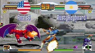 FT5 @svcsplus: AnaisS (US) vs RustyKeyboard (AR) [SNK vs Capcom svc Fightcade] Jun 22