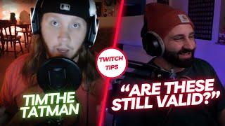 10 Twitch Tips from TIMTHETATMAN that STILL WORK TODAY in 2024 | ShawnSetGO Reacts