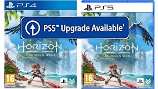How to Free PS5 Upgrade Horizon Forbidden West with PS4 Disc