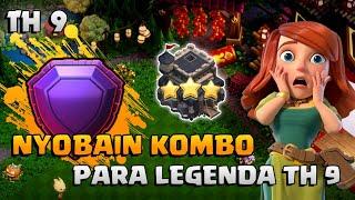 Nyobain kombo para Clasher Liga Legenda di TH 9 - Strategi TH 9 | COC Indonesia