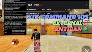 XIT IOS EXTERNAL COMMANDS FOR FREE FIRE E MAX HEAD 90% ANTIBAN