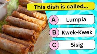 Ultimate Filipino Food Quiz! General Knowledge Quiz! Pinoy Food Quiz! #filipino #food #quiz #pinoy