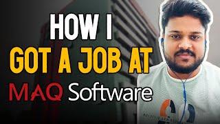 How I Got A Job At Maq Software | How To Get Placed At Maq Software | Coding Ninjas