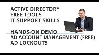 Free Active Directory Account management tools (Hands-on Demo)