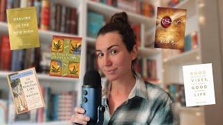 ASMR self-help book recommendations  bookish triggers, tapping