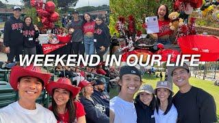 WEEKEND IN OUR LIFE - Signing day, Angels game and food festivals | The Laeno Family