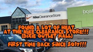 Found A Lot of HEAT at The Nike Clearance Store!!! (Dixie Outlet Mall)