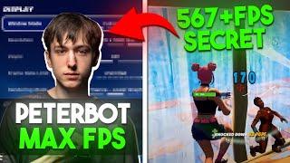 Peterbot HIDDEN Settings To Boost FPS, Lower Input Delay & Latency (New Settings)