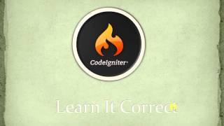 Codeigniter Tutorial for beginners - Introduction