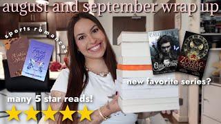 let’s talk about every book i read in august + september! 