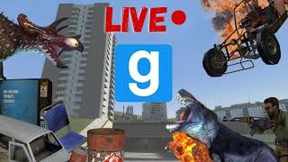 Garry's Mod Sandbox Funny Moments LIVE!