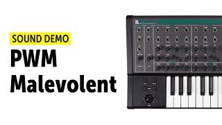 PWM Malevolent Sound Demo (no talking)