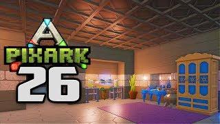 BUILDING A MAGIC ROOM - Let's Play PixARK Gameplay Part 26 (PixARK Pooping Evolved Base Building)