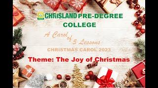 Chrisland Predegree College Christmas Concert 2023