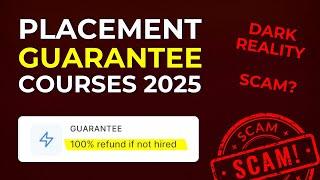 Are Placement Guarantee Courses Scam? | Fullstack Development Placement Guarantee Course in 2025