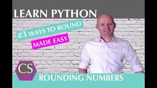ROUNDING NUMBERS IN PYTHON: Simple way to round without rounding up and two methods of rounding up.