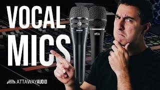 Choosing the Right Live Vocal Mic
