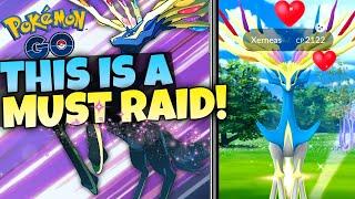 YOU SHOULDN'T SKIP THIS RAID BOSS!  How to Beat Xerneas in Pokémon GO!