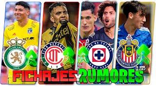 CHINO HUERTA A CRUZ AZUL | PRIMEROS FICHAJES OFICIALES | RUMORES Y FICHAJES CLAUSURA 2025 | LIGA MX